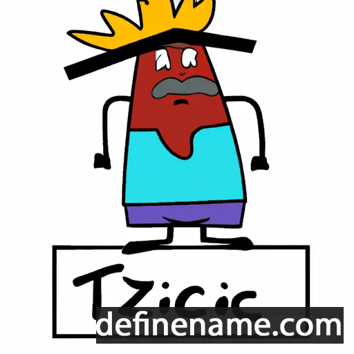 cartoon of the name Tizocic