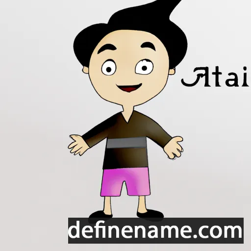 cartoon of the name Tlalit