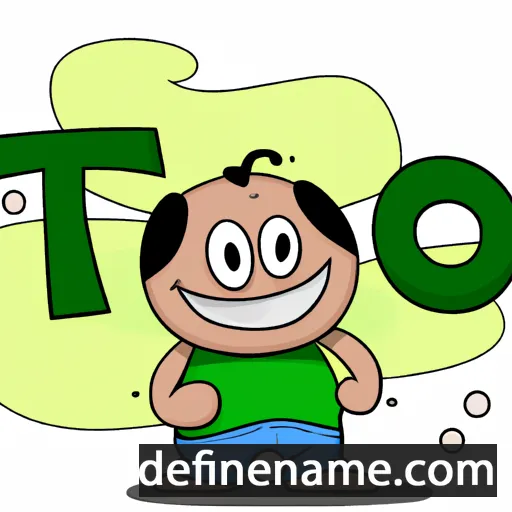 Tó cartoon