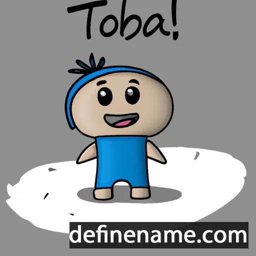 Tóbia cartoon