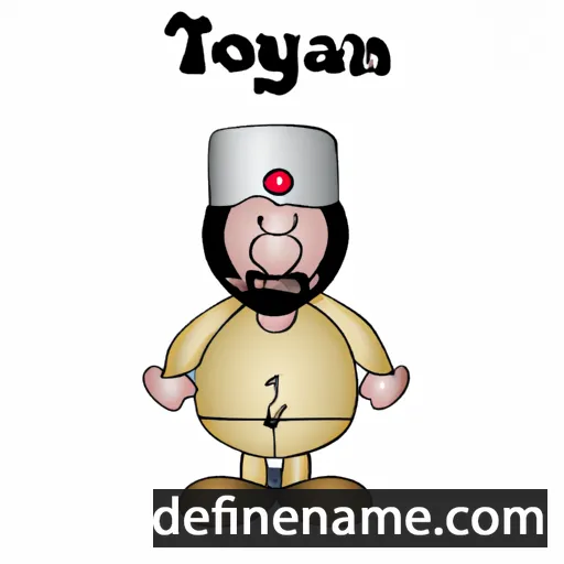 cartoon of the name Tögsbayan