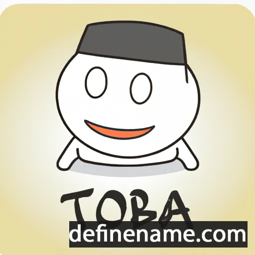 cartoon of the name Toba