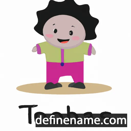 cartoon of the name Tobejas