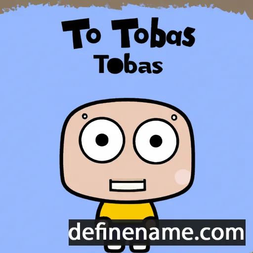 cartoon of the name Tobías