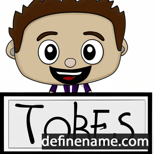 cartoon of the name Tobies