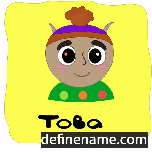 cartoon of the name Tobija