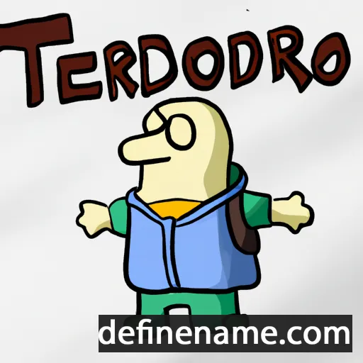 cartoon of the name Toderino