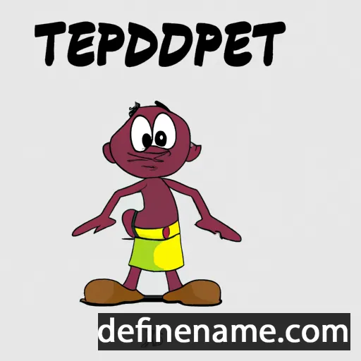 Toendepi cartoon