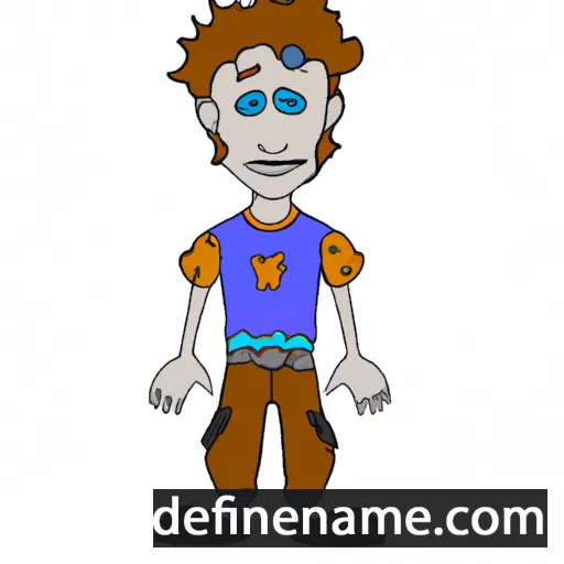 cartoon of the name Toffan