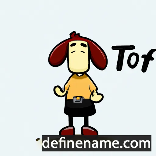 Tofi cartoon