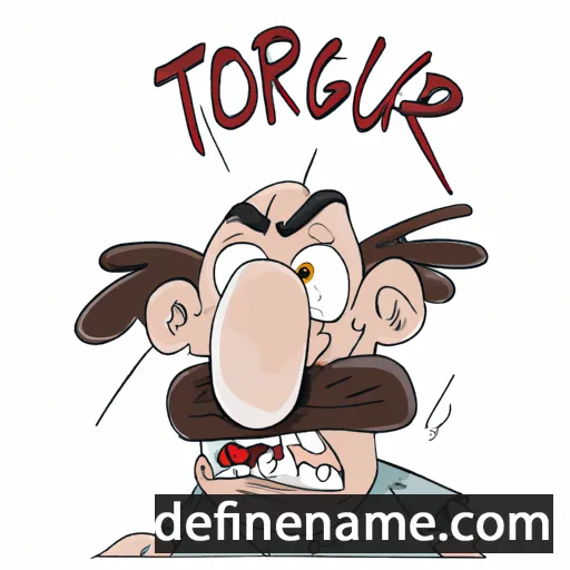 cartoon of the name Toğrul