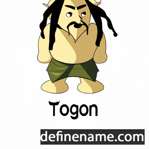 Toghon cartoon