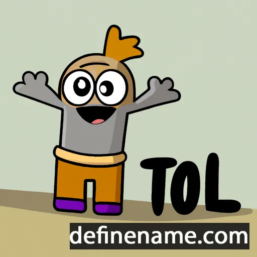 cartoon of the name Tóli