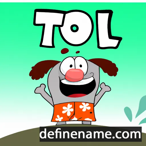 Tóli cartoon