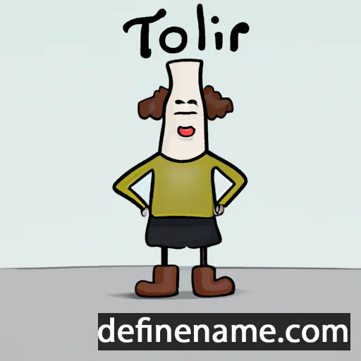 Tólir cartoon