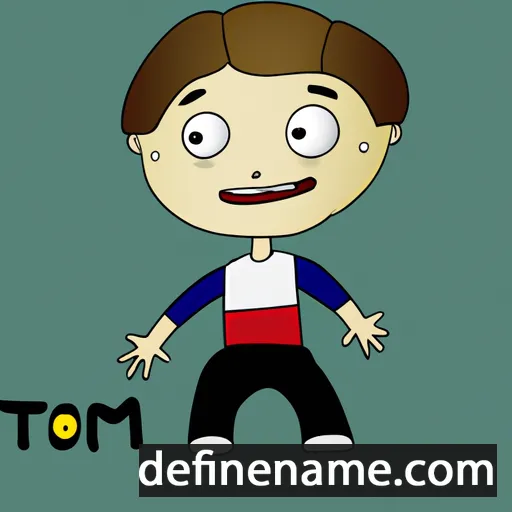 Tómi cartoon