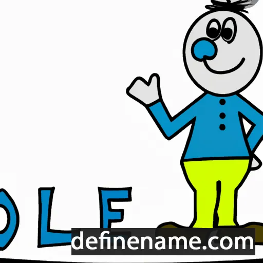 cartoon of the name Tölke