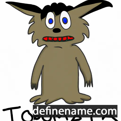 cartoon of the name Tömörbat