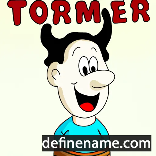 Tömür cartoon