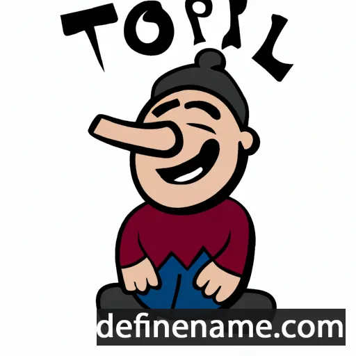 cartoon of the name Tølir