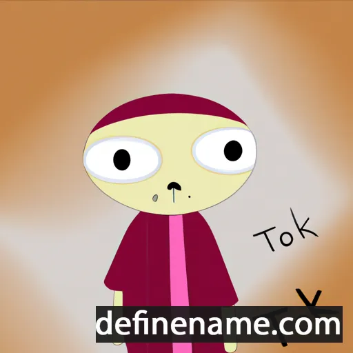 cartoon of the name Toki