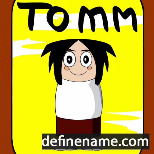 cartoon of the name Tokimi