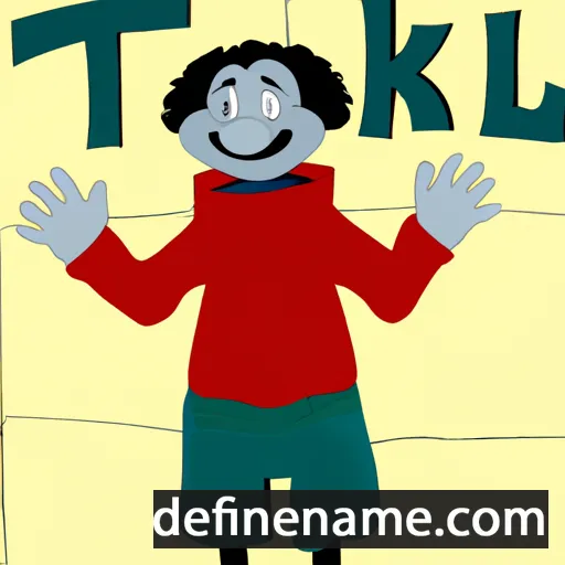 Tollek cartoon