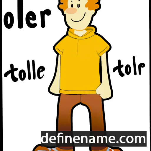 cartoon of the name Toller