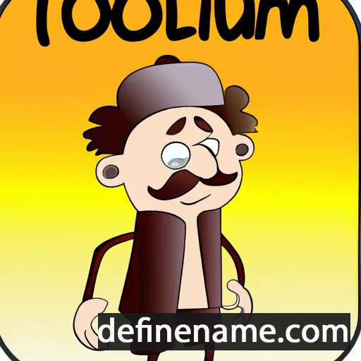 cartoon of the name Tolluman