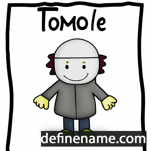 cartoon of the name Tolome