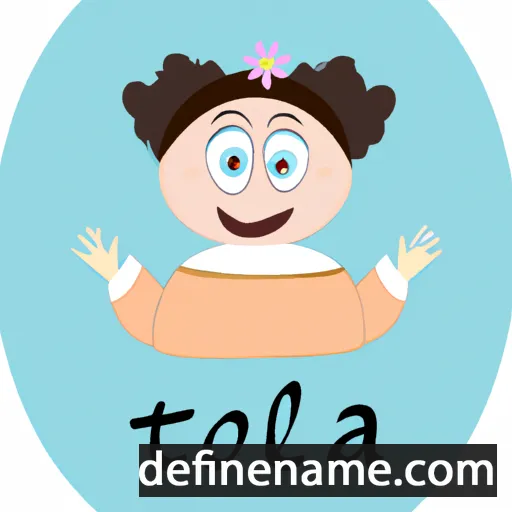 cartoon of the name Toltsa