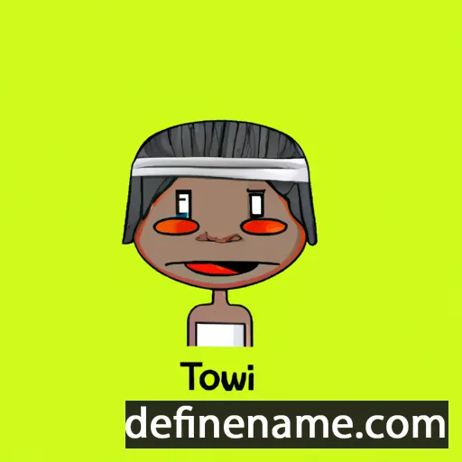 Toluwani cartoon