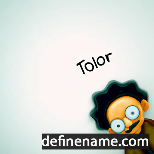 cartoon of the name Tolvar