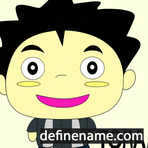 cartoon of the name Tomai