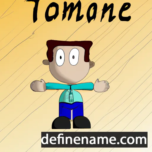 Tomané cartoon