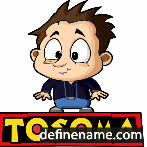 cartoon of the name Tomasi