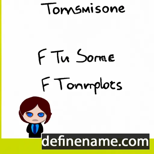 Tomasyne cartoon