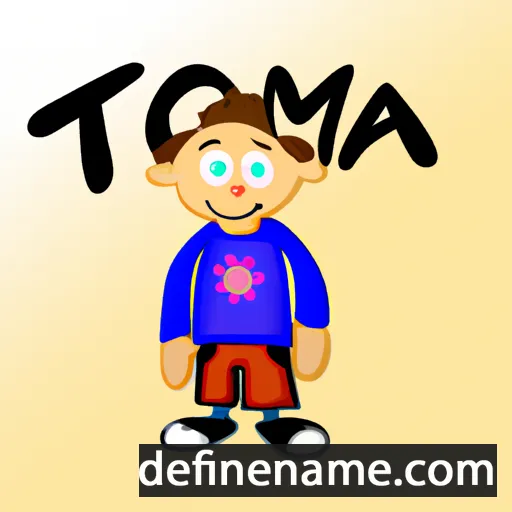 Tomaz cartoon