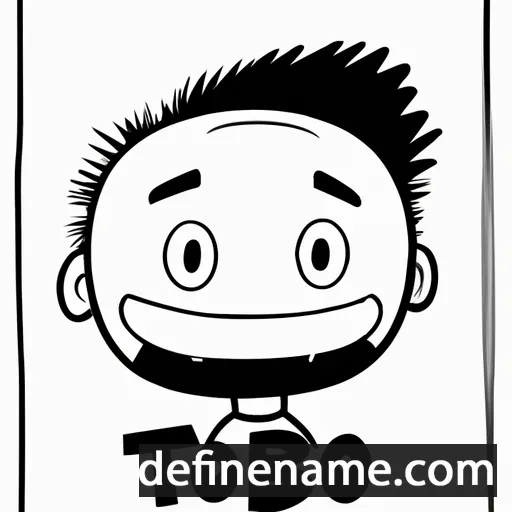 cartoon of the name Tombo