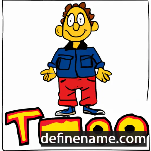 cartoon of the name Tomcio