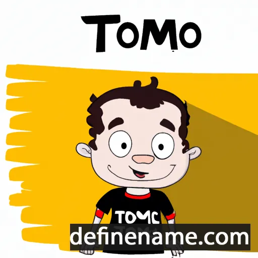 cartoon of the name Tomeu