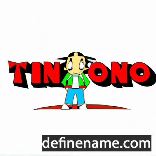 cartoon of the name Tomino