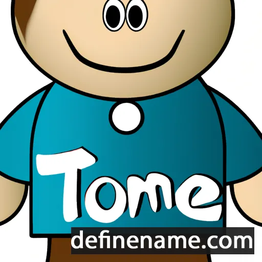 cartoon of the name Tomke