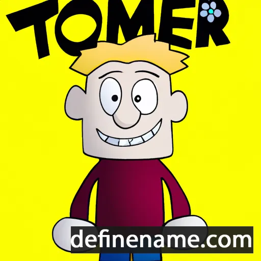 cartoon of the name Tommer