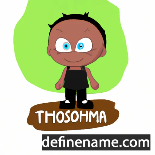 cartoon of the name Tommisha