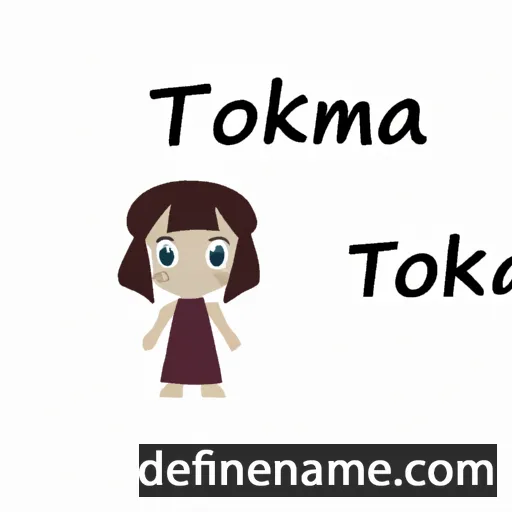 Tomoka cartoon