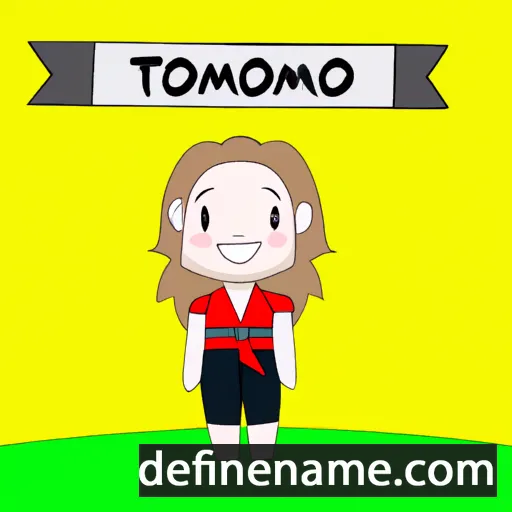 cartoon of the name Tomono