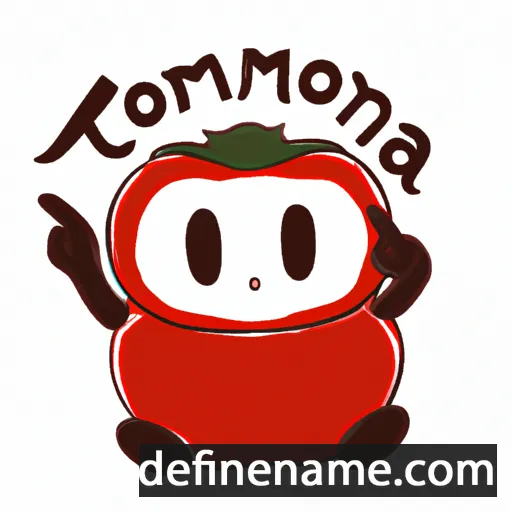 cartoon of the name Tomotarou