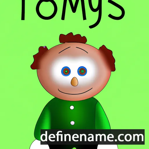 cartoon of the name Tomys