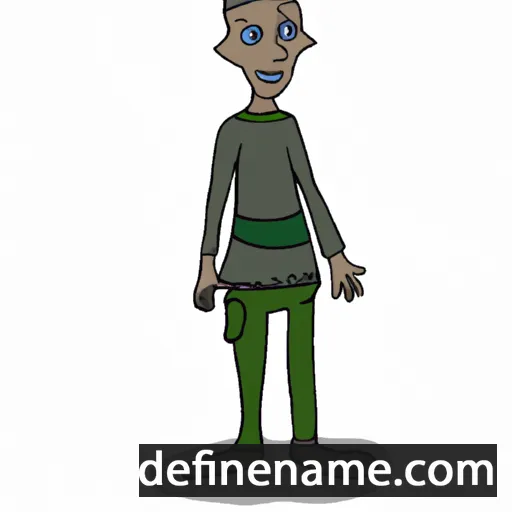 cartoon of the name Tonderai